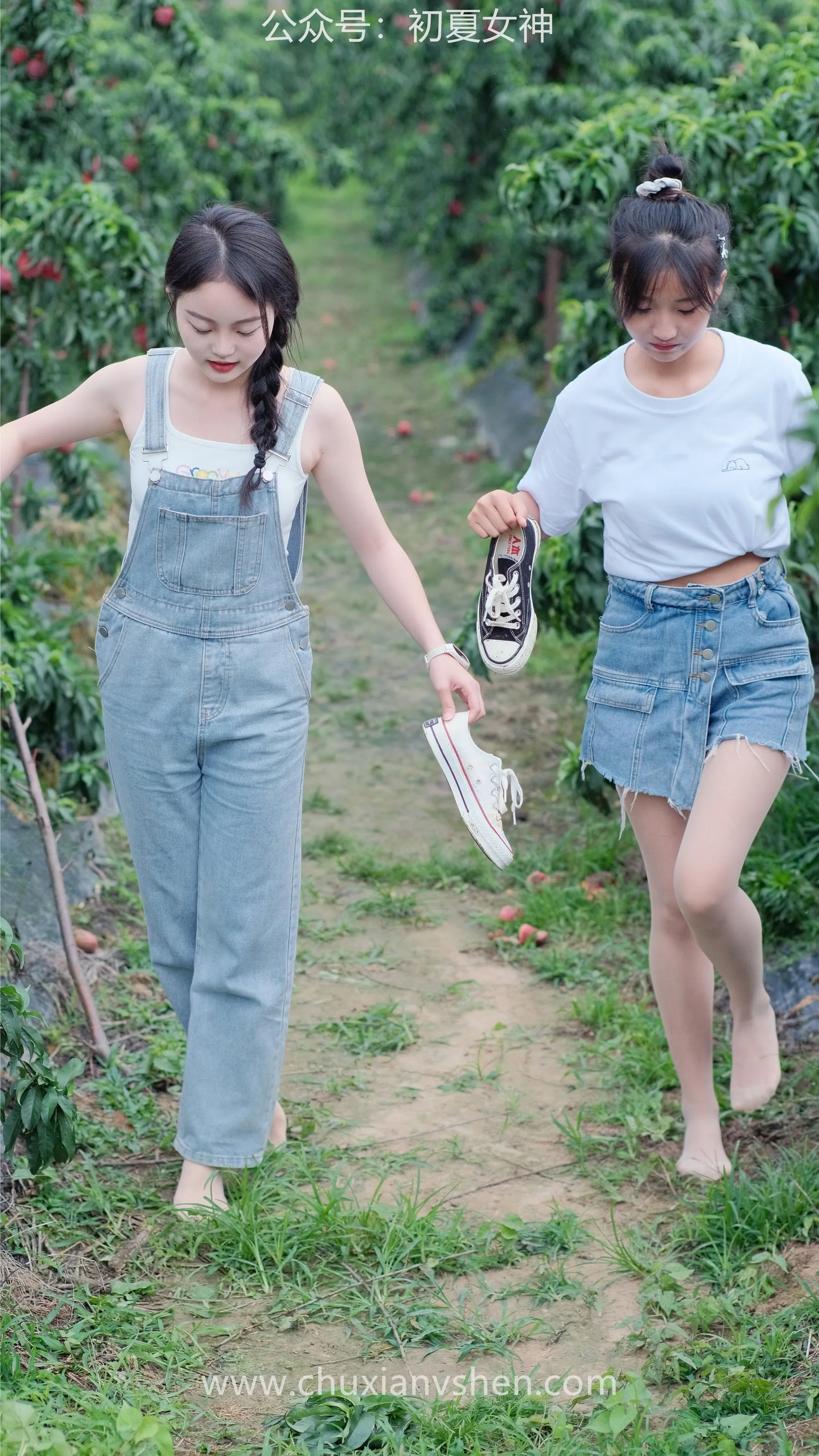 初夏女神 NO.055 双双点点 桃园姐妹 [172P]插图4